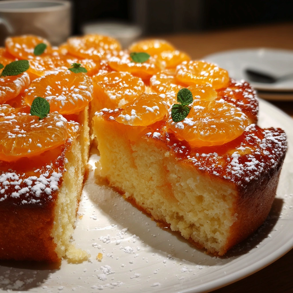 Versunkener Low Carb Mandarinenkuchen: Lecker und gesund!