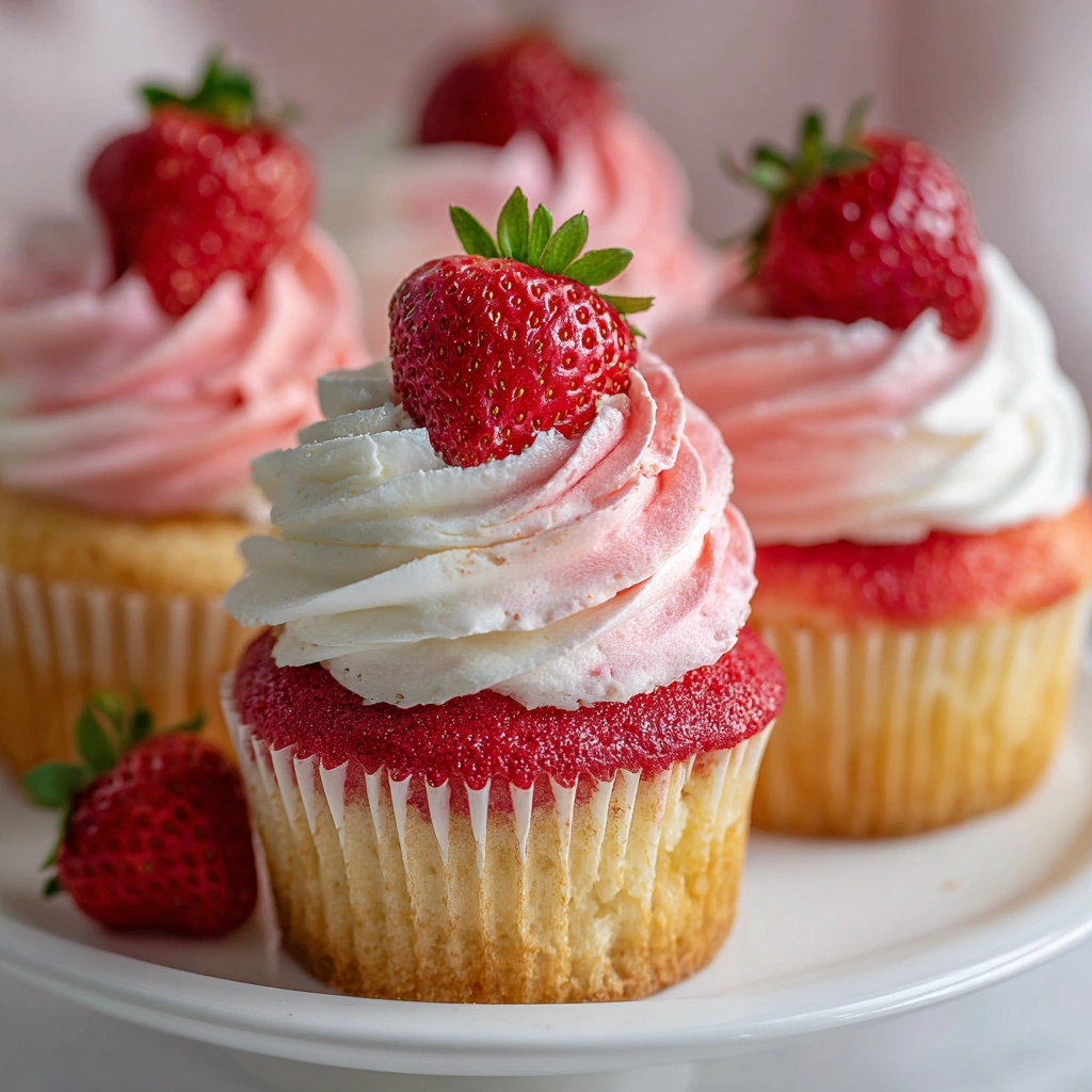 Erdbeer-Cupcakes für den perfekten Genuss – Probier’s aus!