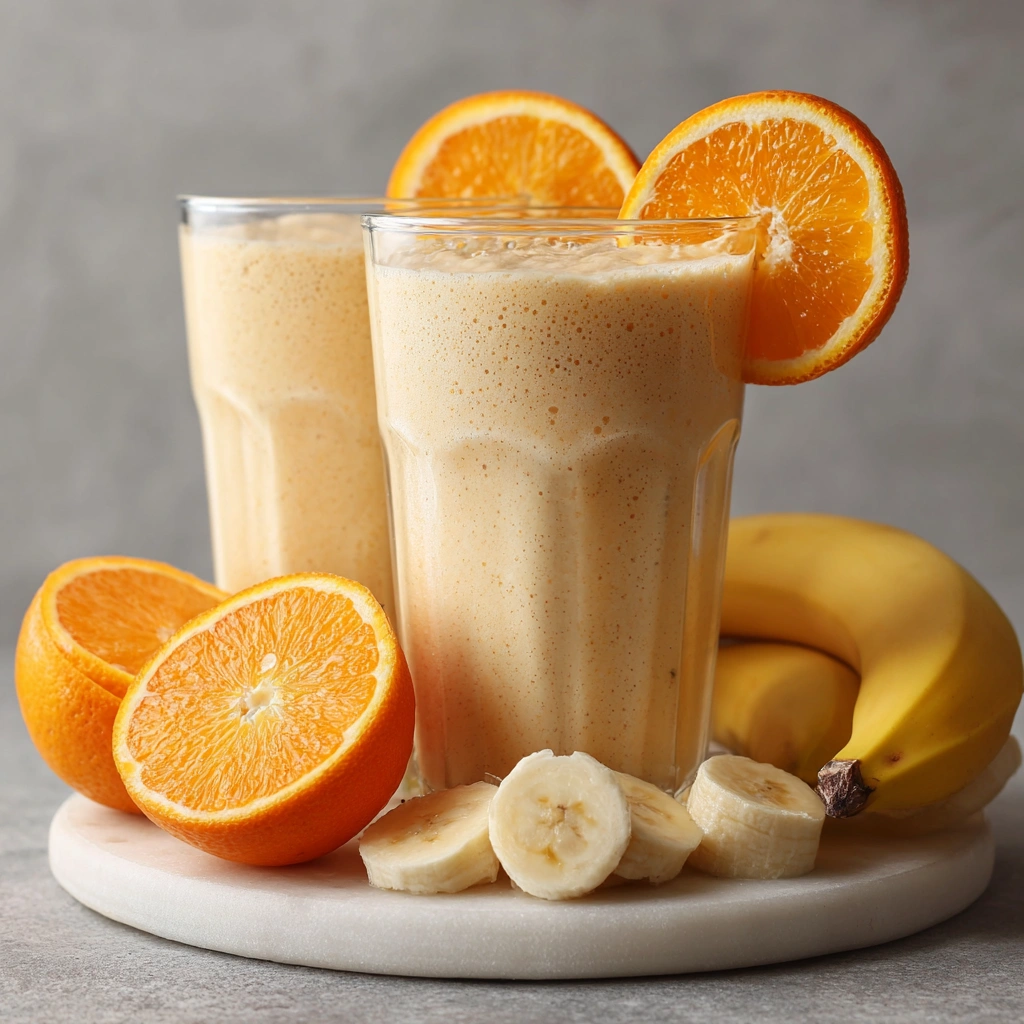 Frühstücks-Smoothie mit Orangen und Bananen: Gesund geniessen!