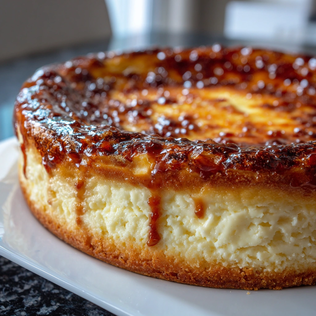 Baskischer Käsekuchen aus der Kastenform: Unwiderstehlich lecker!