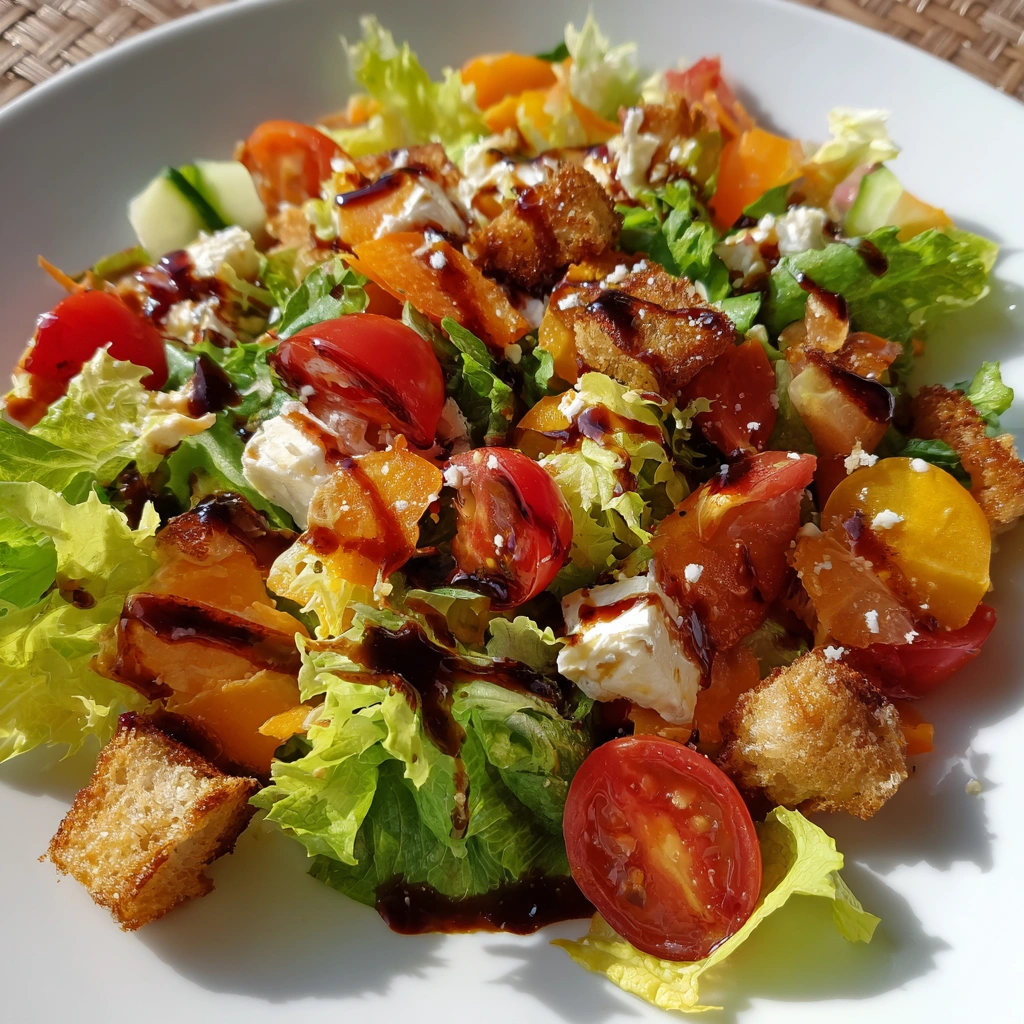 Gartensalat mit Balsamico-Dressing genießen: So gelingt’s!